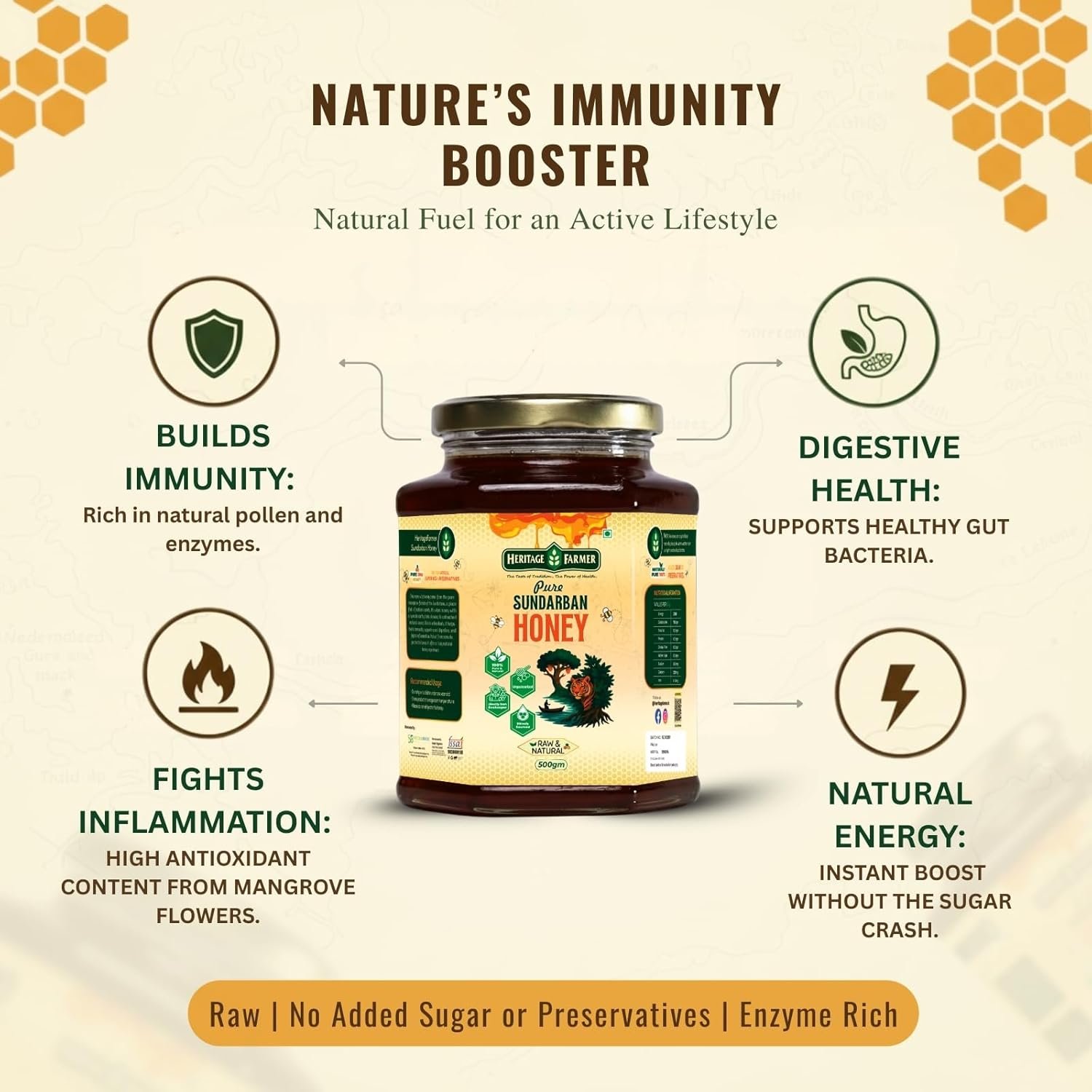 Pure Sundarban Honey 500 g - Image 3