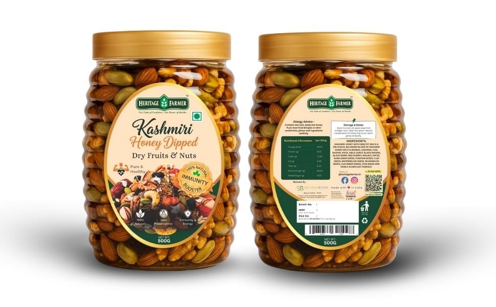 Kashmiri Honey Dipped Dry Fruits & Nuts
