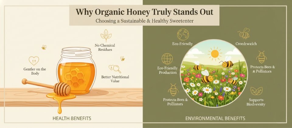 Why Organic Honey Is Better for You and the Environment